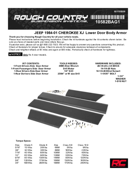 Installation Manual